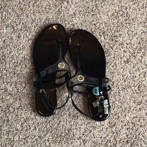 Guess black sandals